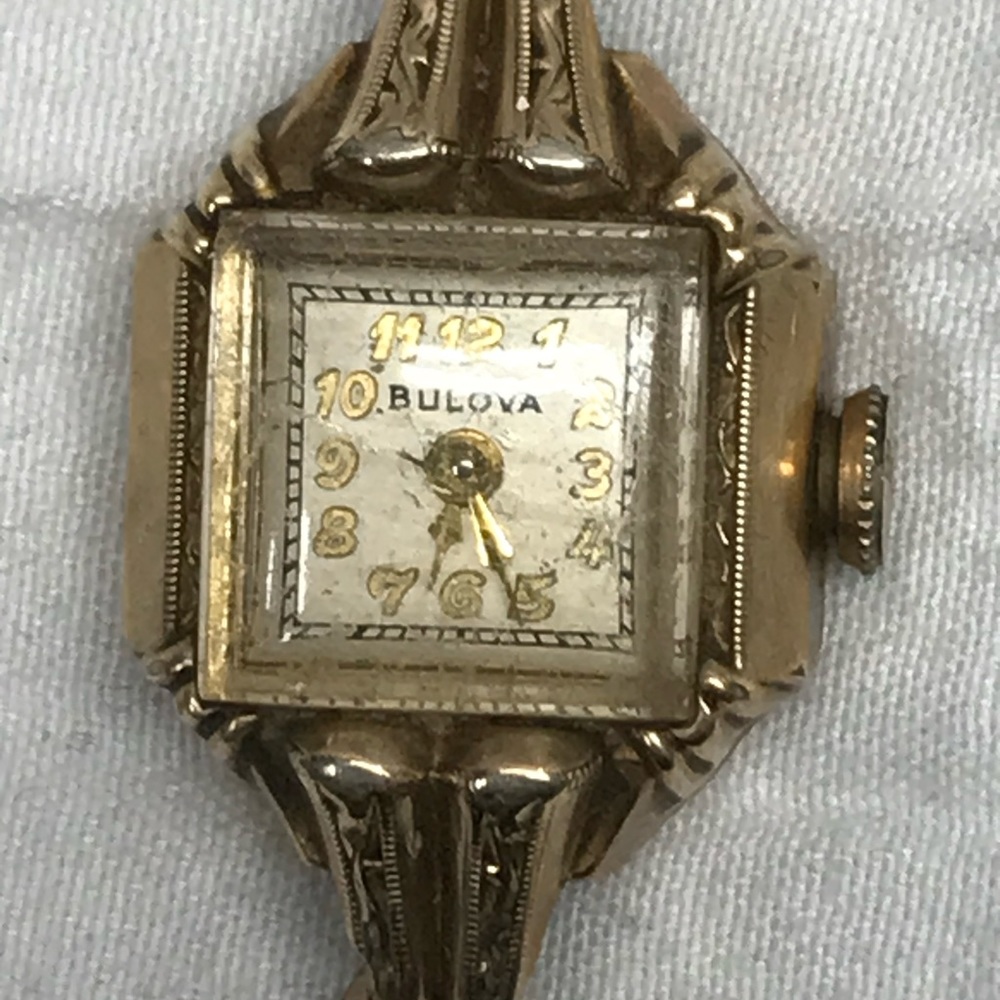 BULOVA 10K GF VINTAGE WATCH